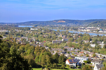 Obraz premium town in the valley