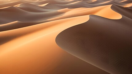 Fototapeta na wymiar 3d illustration of sand dunes in the desert. Abstract background