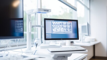 Computer office dental insurance, X-ray 