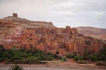 A&iuml;t ben haddou in Atlas mountain, Morroco