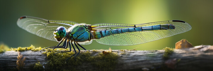 dragonfly close up - obrazy, fototapety, plakaty