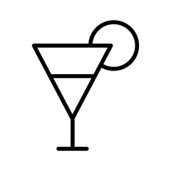 Outline Mocktail icon