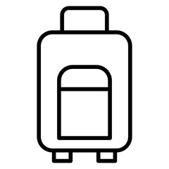 Outline Luggage icon