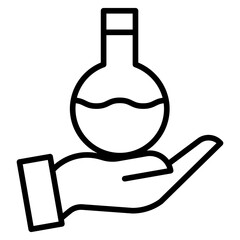 Outline Medical Laboratory icon