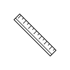 ruler icon design vector template