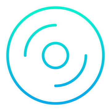 recommend clip art: Outline gradient Dvd icon