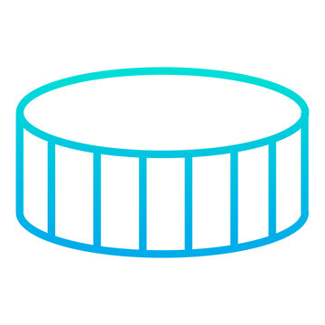 recommend clip art: Outline gradient Bangle icon