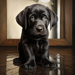 Black Lab Puppy