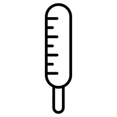 Outline Temperature icon