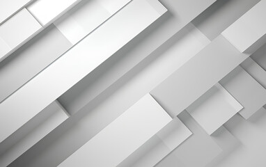 Abstract white square shape with futuristic concept background