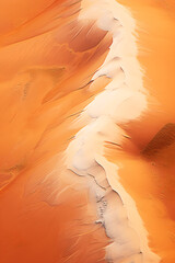 Sahara desert vue du ciel