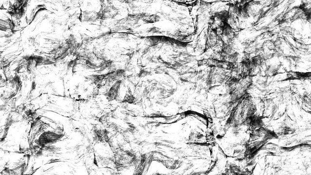 Black and White Marble Texture Background 