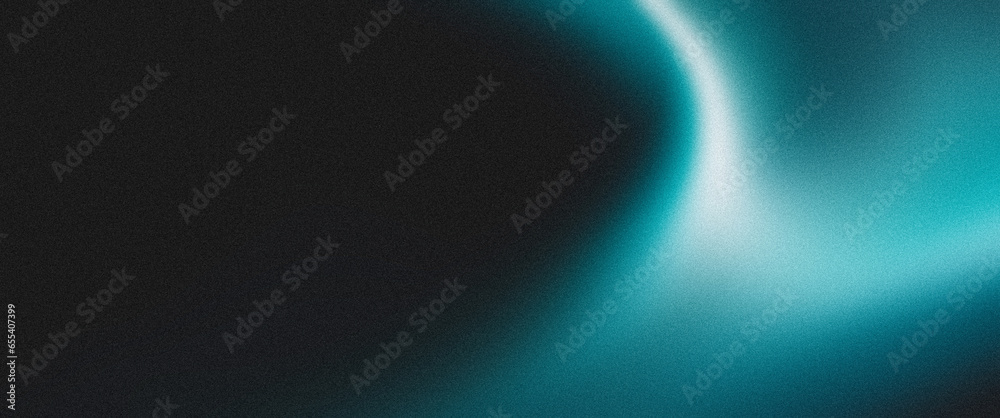 Canvas Prints abstract dark blue green white background teal black color grainy texture gradient web header banner