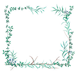 Waldblätter, Pilze & Blumen