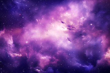 Fototapeta na wymiar Space background with realistic nebula and shining stars. Colorful cosmos with stardust. Magic color galaxy. Infinite universe and starry night.