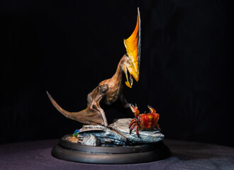 Tupandactylus dinosaur in the dark © meen_na