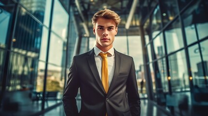 Fototapeta premium Portrait of a businessman