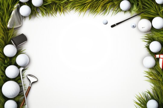 Golfing border