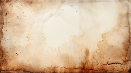Coffee Stain Ring Texture Background