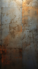 Realistic scratched metal texture or background