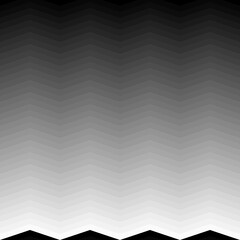 Fototapeta premium Zigzag lines. Jagged stripes. Seamless surface pattern design with triangle waveform ornament. Repeated chevrons wallpaper. Digital paper for page fills, web designing, textile print. Vector art.