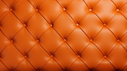 The Luminous Allure of Quilted Orange Leather: Crafting Luxurious Textures and Bold Statements
