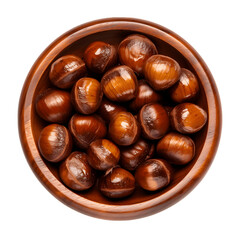 Obraz premium roasted chestnuts