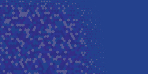 Geometric Multi size Hexagon with multi Color Background