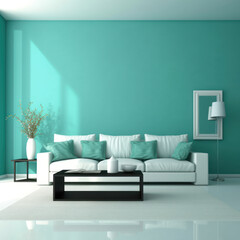  aqua living room modern interior design 

