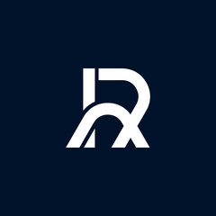 R logo Simple Design. Letter R Logo
