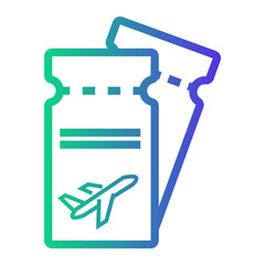 flight ticket icon