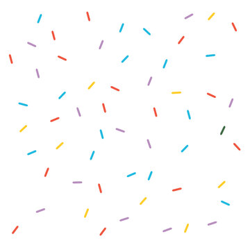 Vector carnival festive colorful confetti background