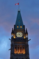 Canadian Parliament in Ottawa Ontario