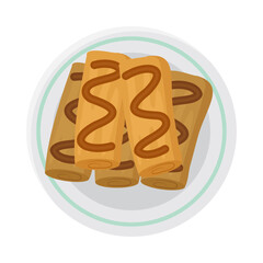indian food illustration