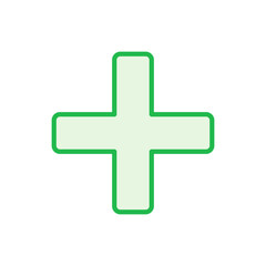 Plus Icon set. Add plus icon