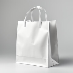 white paper bag