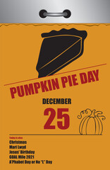 Pumpkin Pie Day