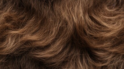 Fototapeta premium seamless repeatable pattern of thick curly hair that can be repeated to create an endless pattern. generative AI