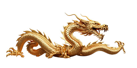chinese dragon statue - obrazy, fototapety, plakaty