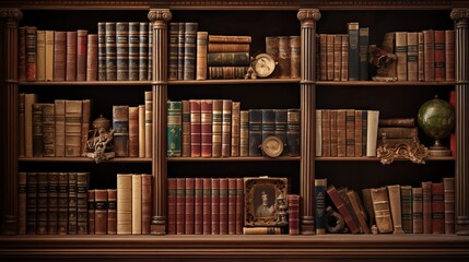 books in library