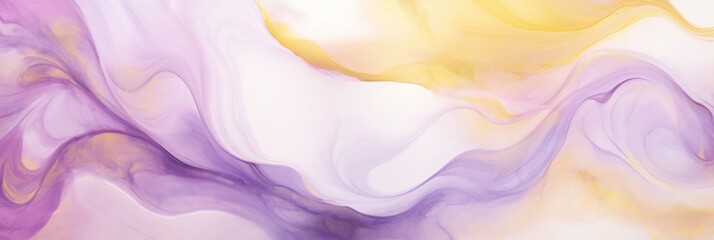 abstract background, colorful digital lavender purple gold, generative AI - obrazy, fototapety, plakaty