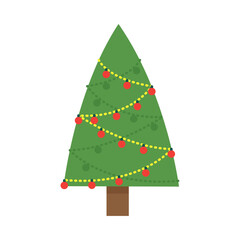 christmas tree with decor