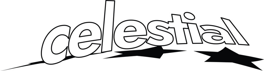 vector aesthetic typography