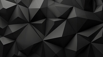 Monochromatic Geometric Abstract: Black, White, and Dark Gray
