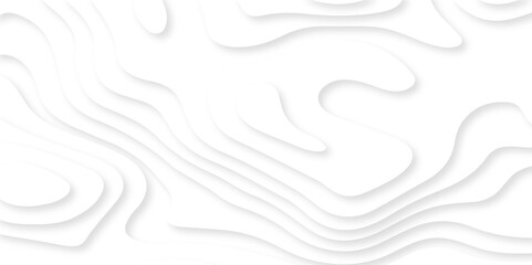 Gray and white abstract background. Abstract white papercut background 3d realistic design use for ads banner and advertising print design vector. 3d topography relief. Vector topographic.
