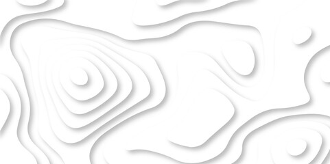 Gray and white abstract background. Abstract white papercut background 3d realistic design use for ads banner and advertising print design vector. 3d topography relief. Vector topographic.