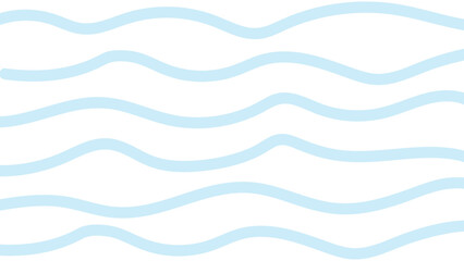 Vector hand draw wave background