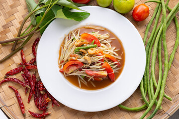 papaya salad,somtum