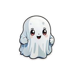 sticker ghost1, generative ai