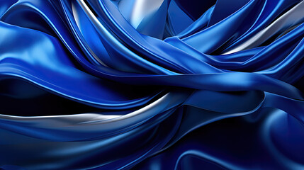 royal blue background silky